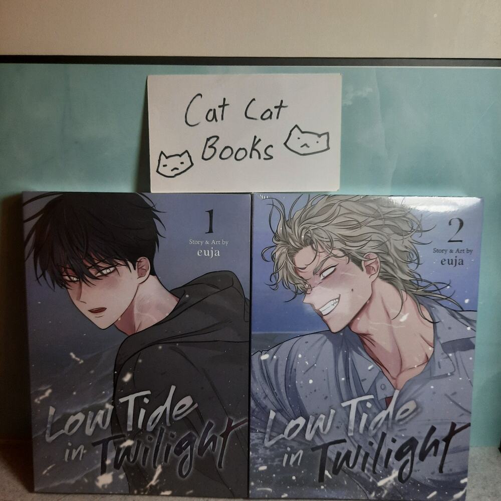 📚 Low Tide in Twilight Vol. 1-2 Official English Manga Bundle Sealed Yaoi